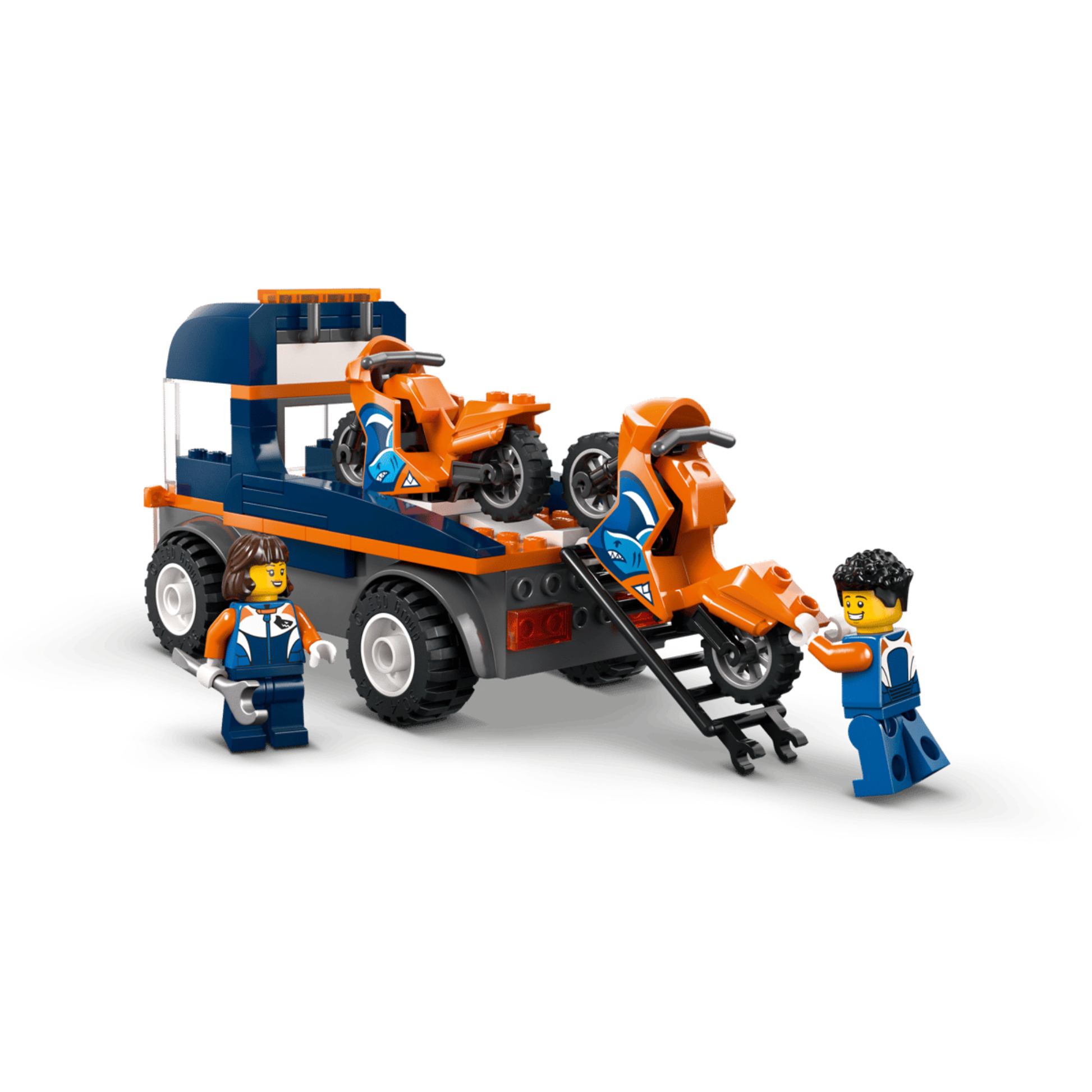 Lego City Motorcycle Transporter 60491