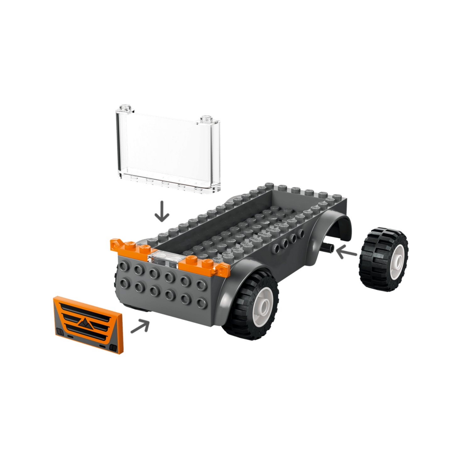 Lego City Motorcycle Transporter 60491