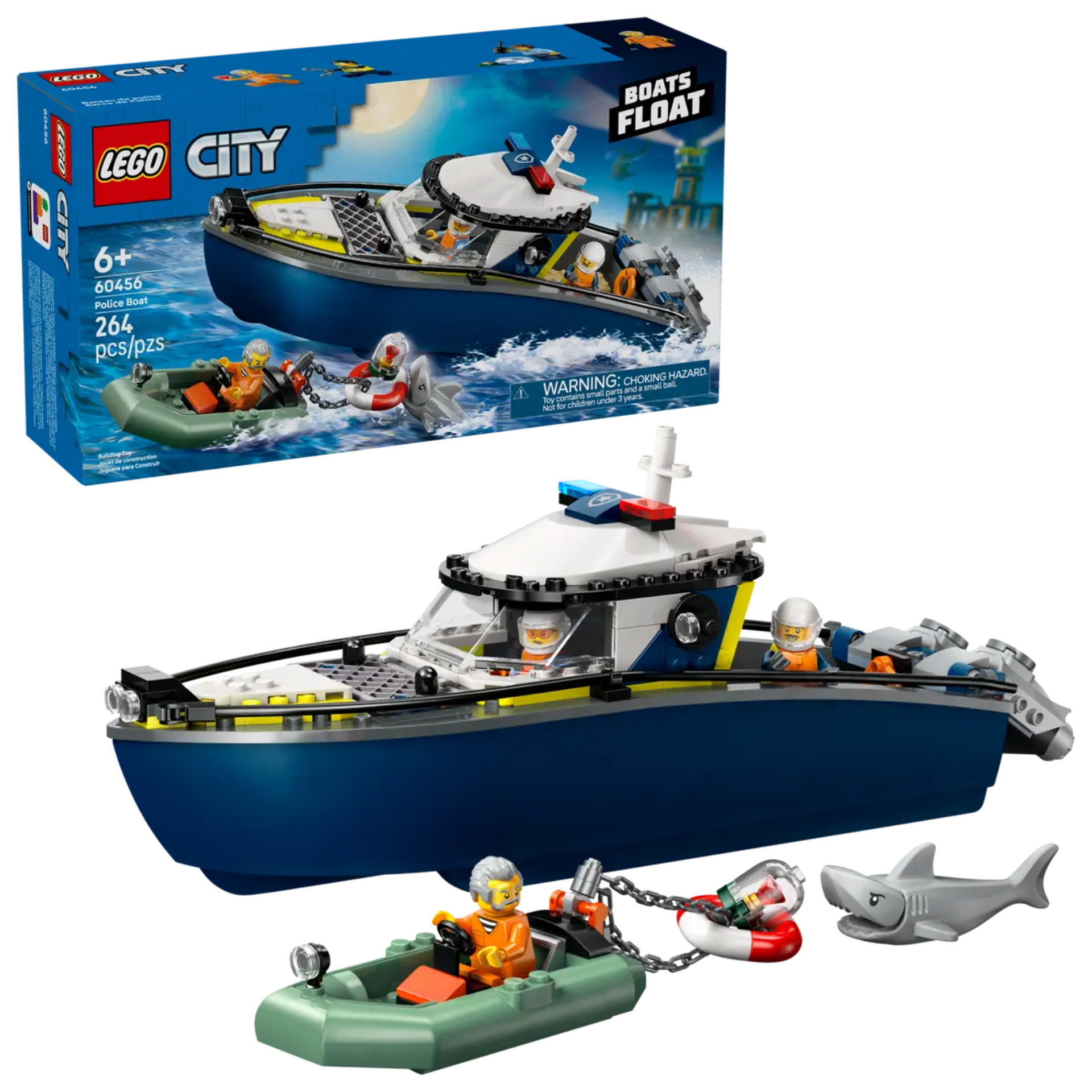 Lego City Police Boat Chase 60456 – Sam Turner Sons