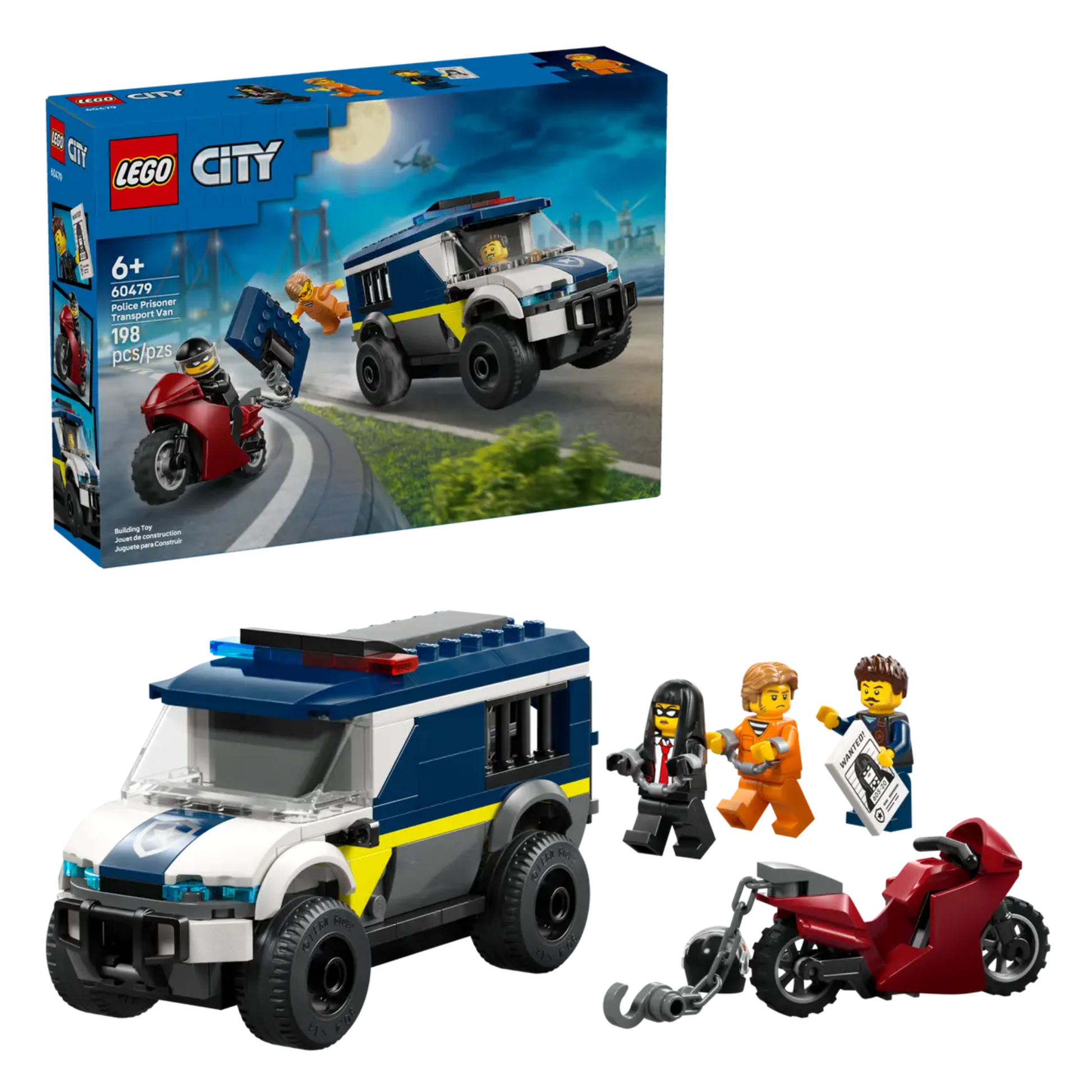 Lego City Police Prisoner Transport Van 60479