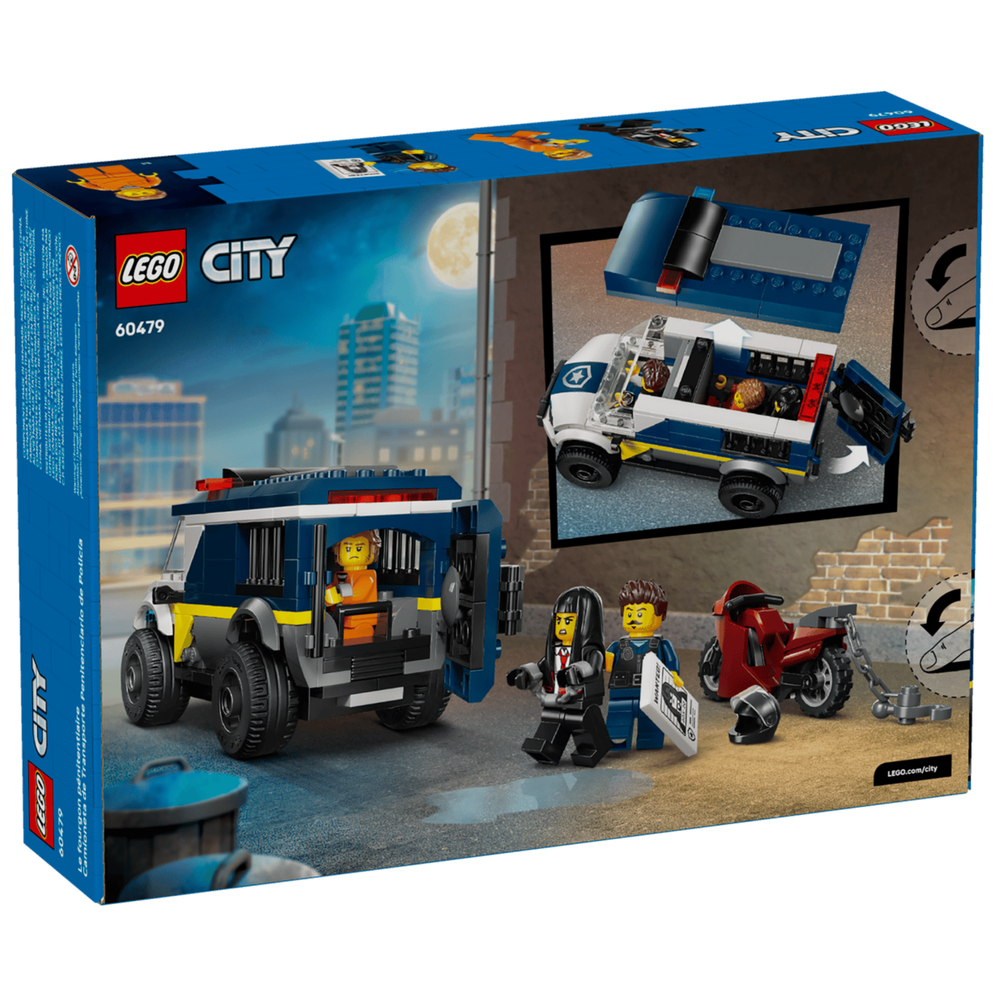 Lego City Police Prisoner Transport Van 60479