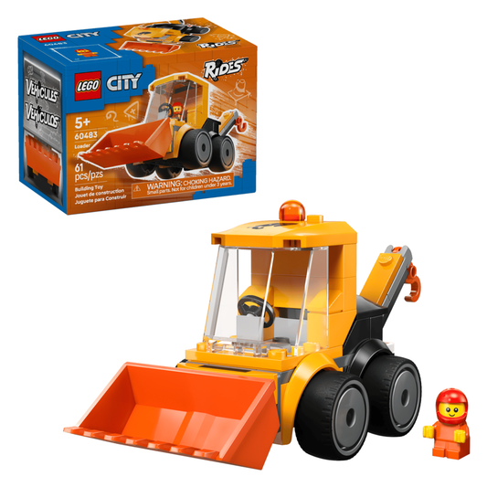 Lego City Rides Construction Loader 60483