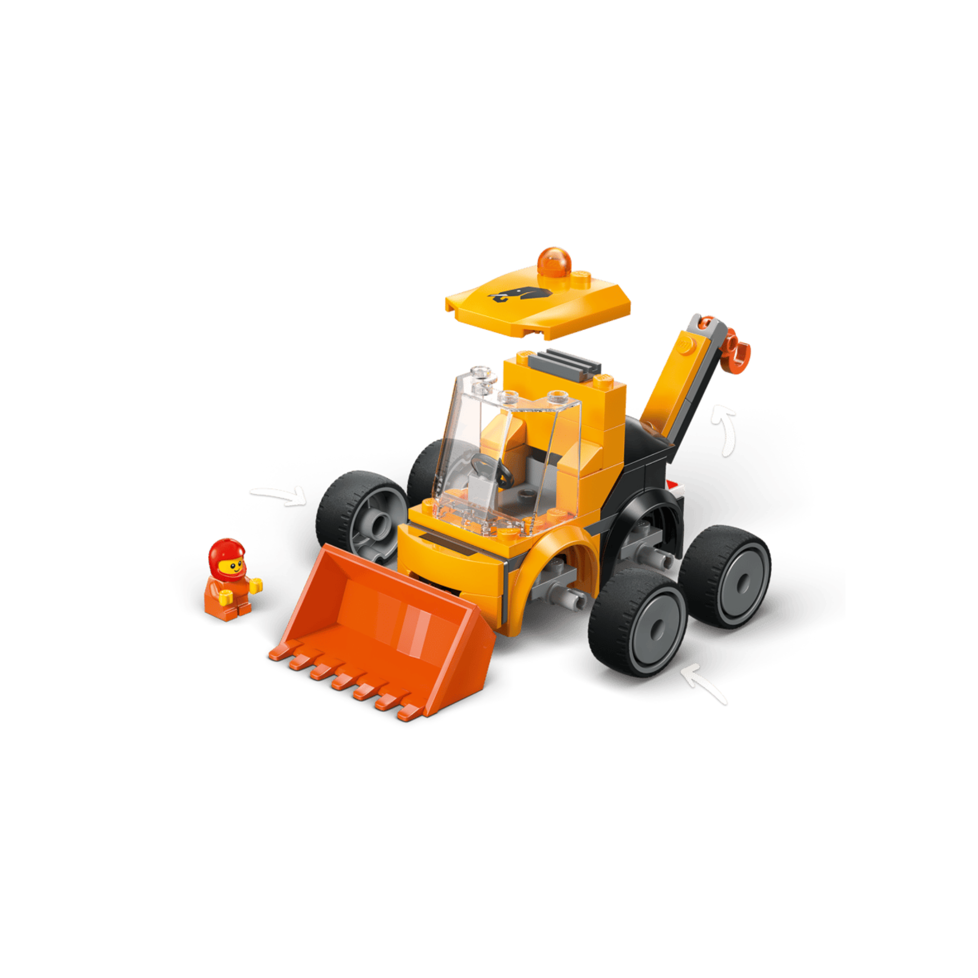 Lego City Rides Construction Loader 60483