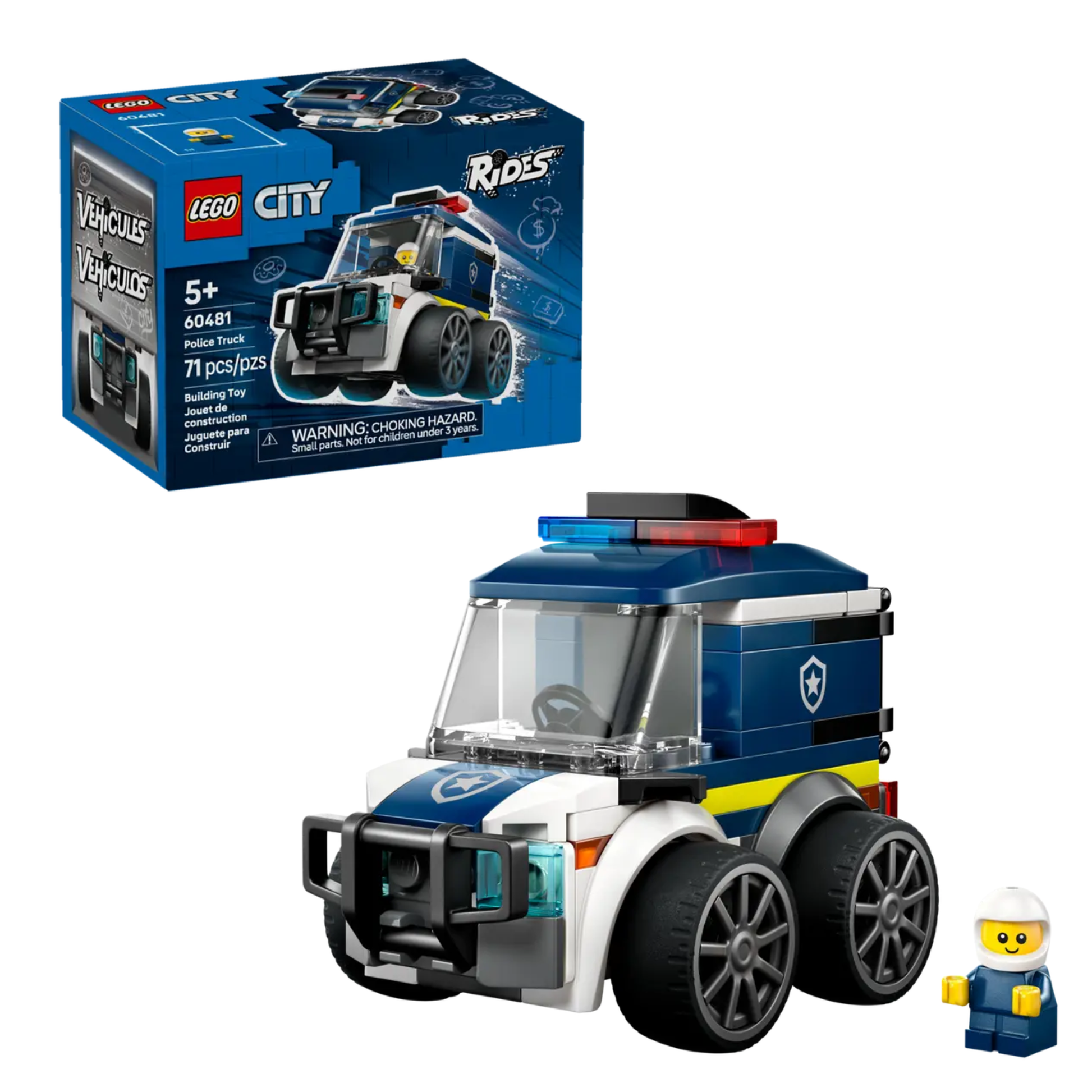 Lego City Rides Police Truck 60481