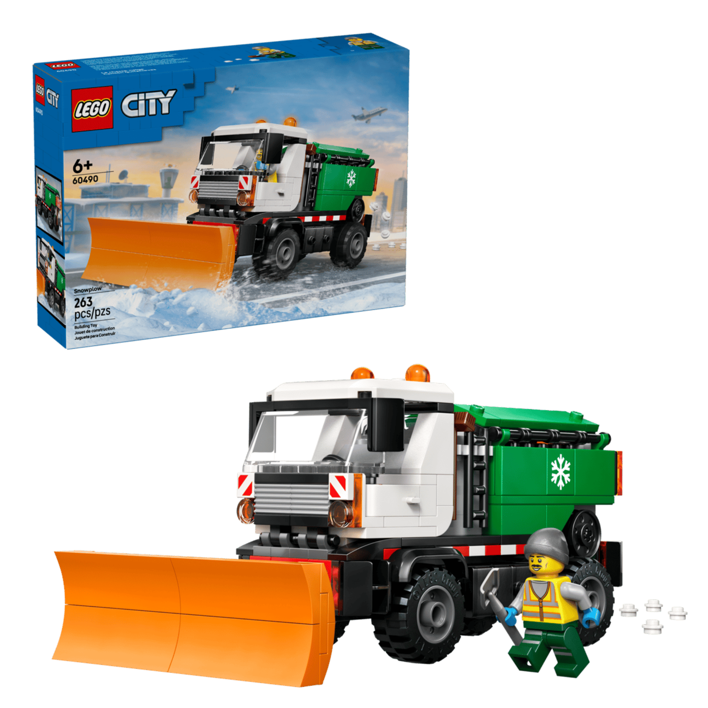 Lego City Snowplow 60490