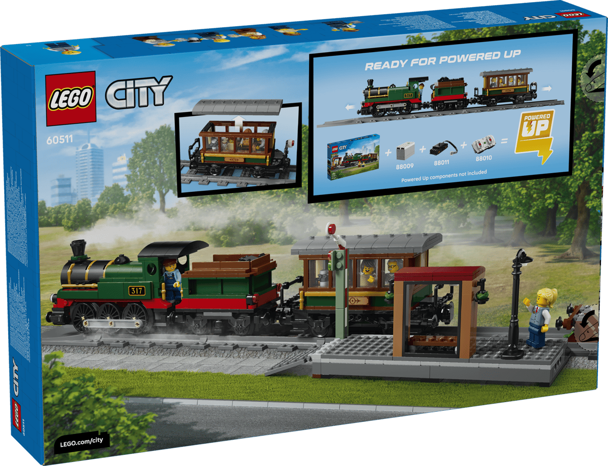 Lego City Vintage Steam Train 60511