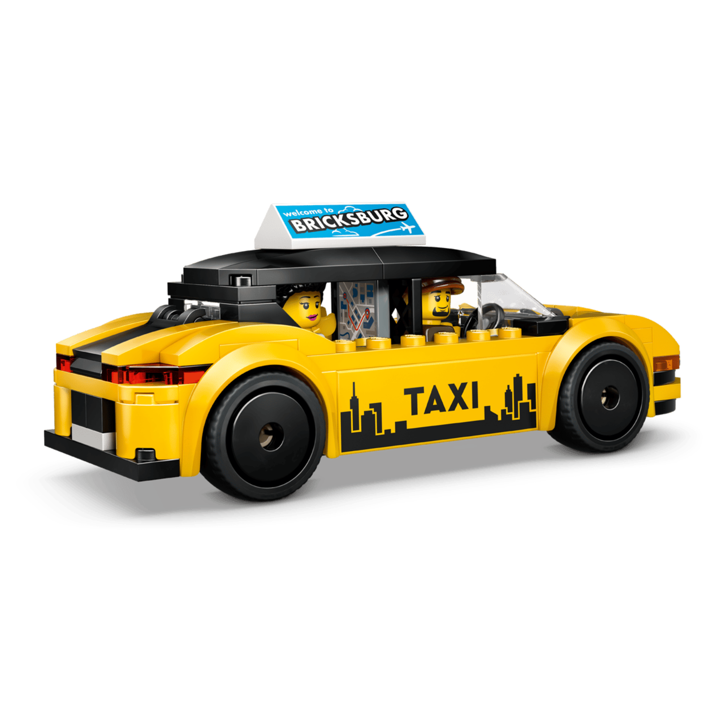 Lego City Yellow Taxi 60487