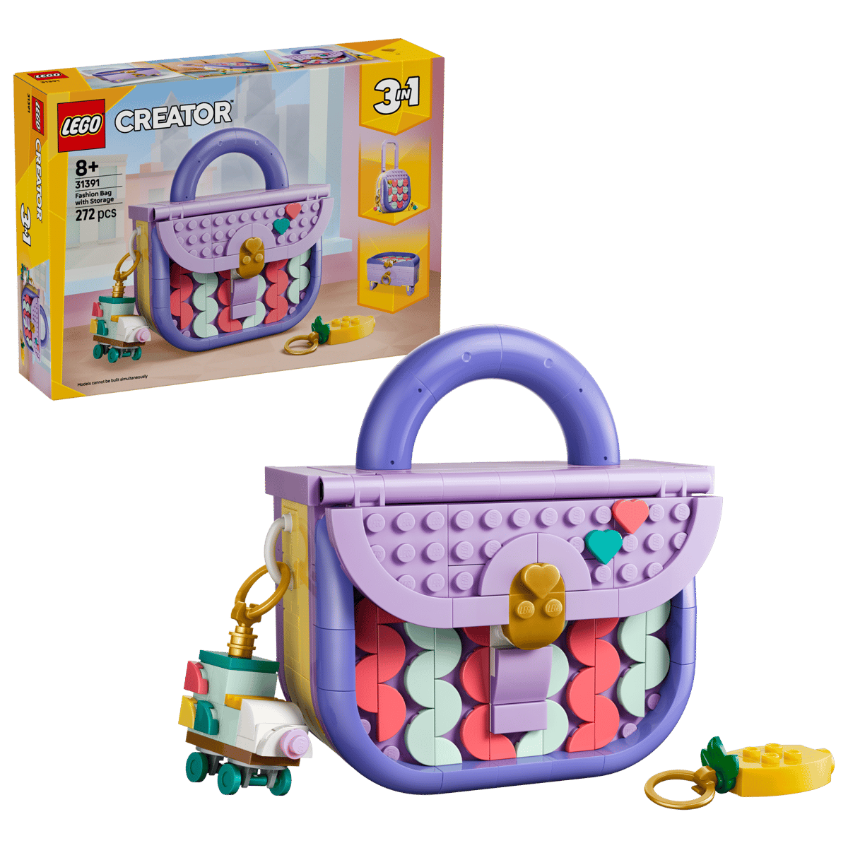 Lego Creator Art Fashion Bag with Storage 31391