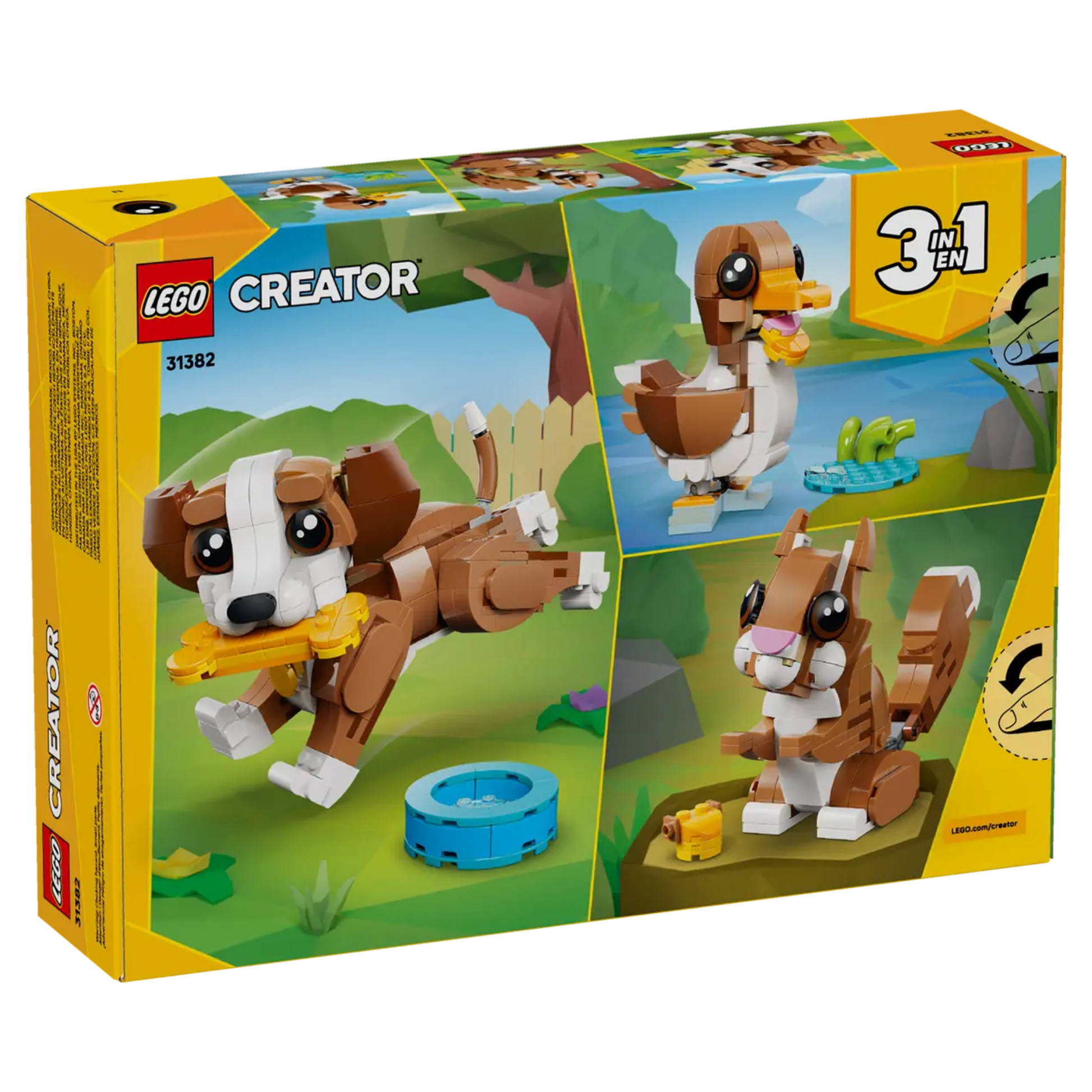 Lego Creator Cute Animals: Playful Puppy Dog 31382