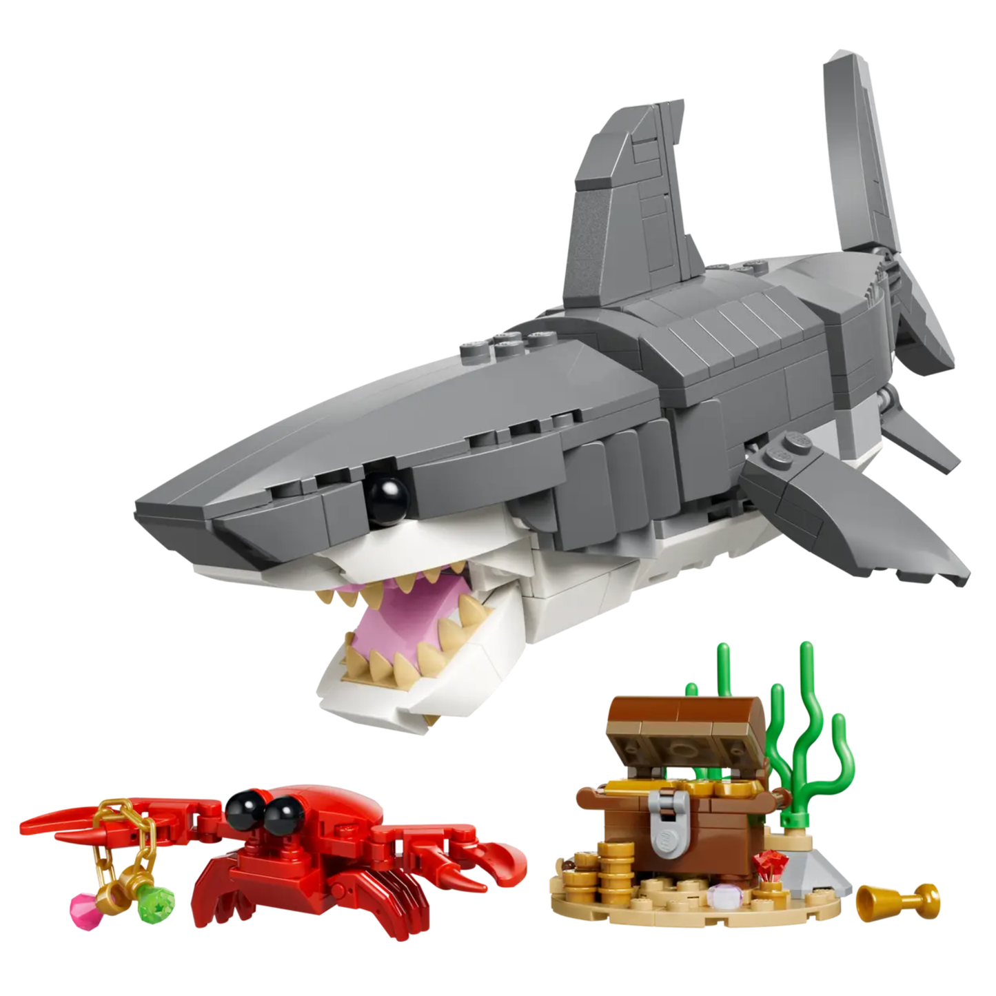 Lego Creator Fierce Shark with a Treasure Chest 31381