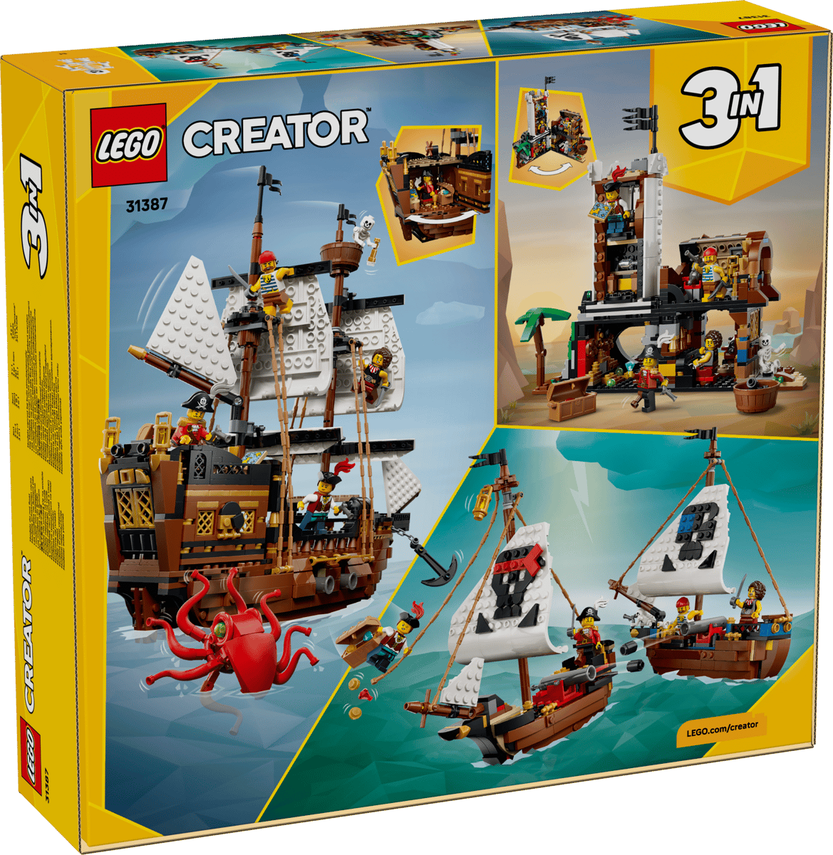 Lego Creator Iconic Pirate Ship 31387