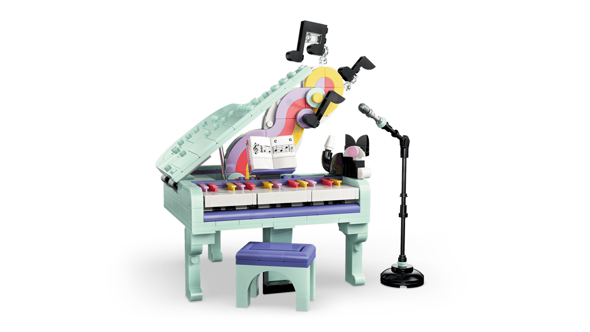 Lego Creator Music Decor Piano with Cat 31392