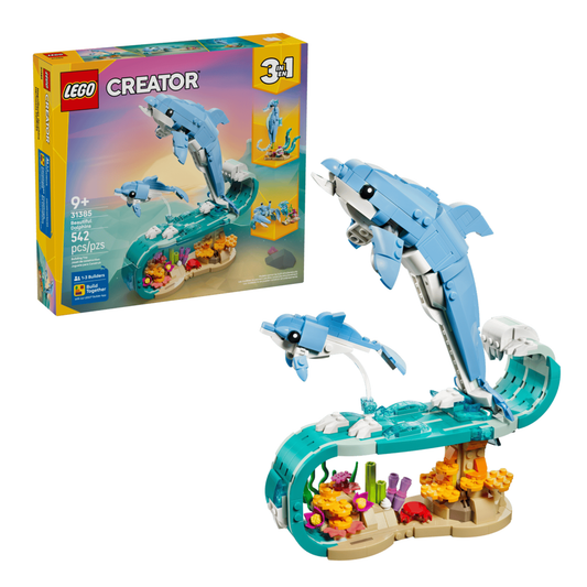 Lego Creator Sea Animals: Beautiful Dolphins 31385