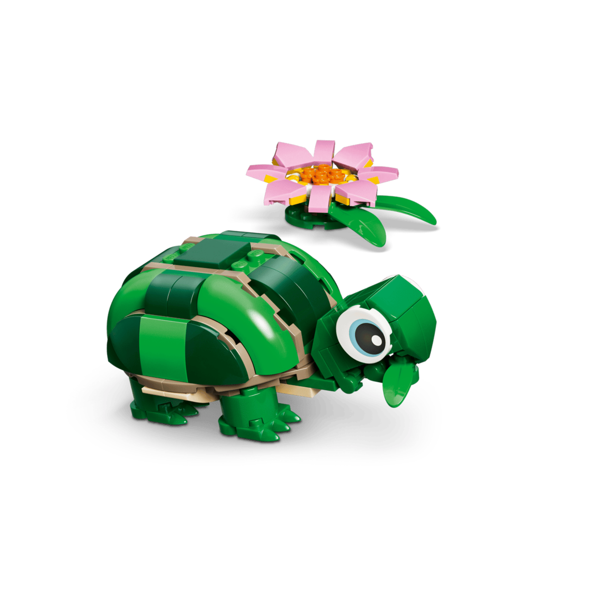 Lego Creator Turtle with a Water Lily Flower 31377