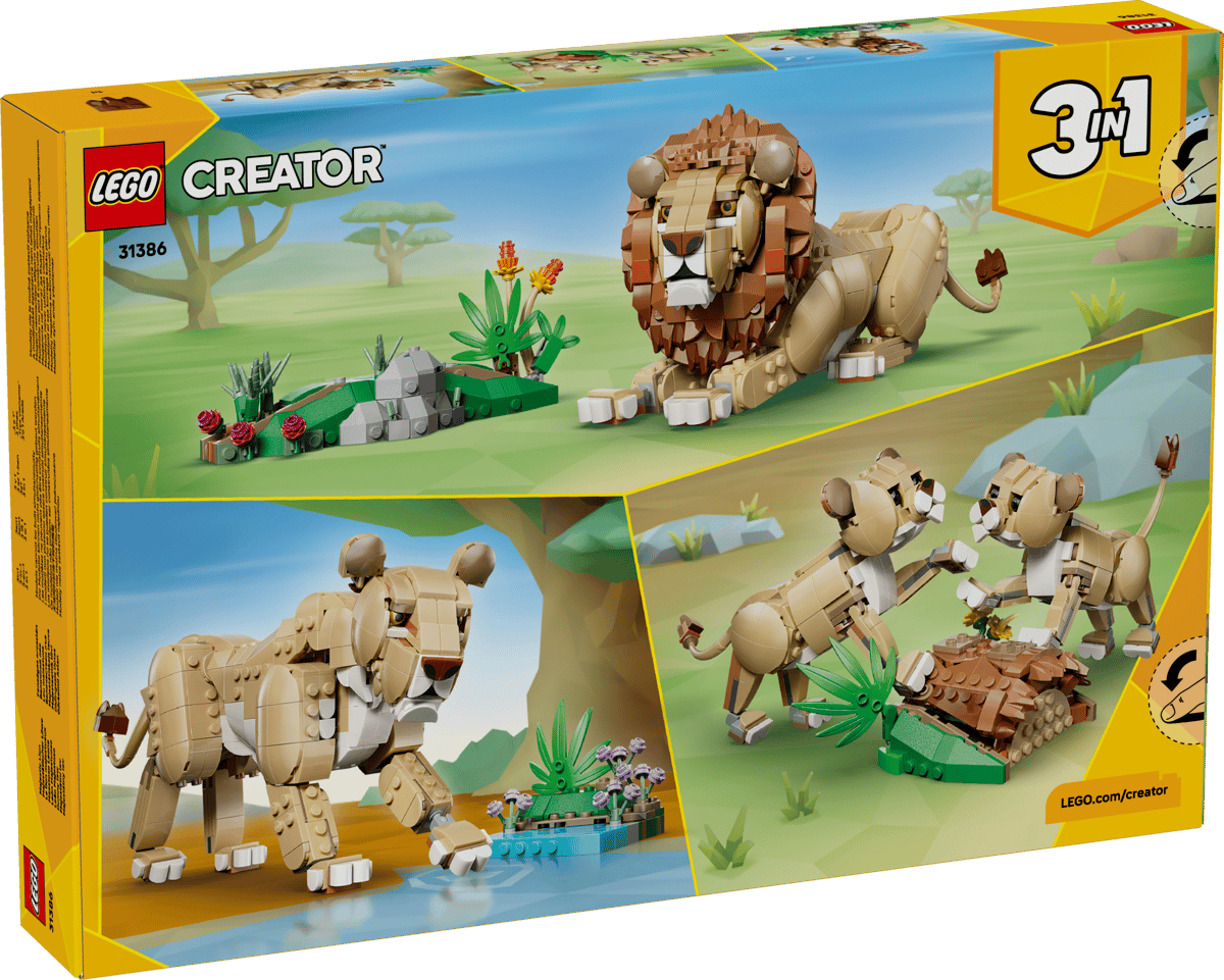 Lego Creator Wild Animals: Majestic Lion 31386