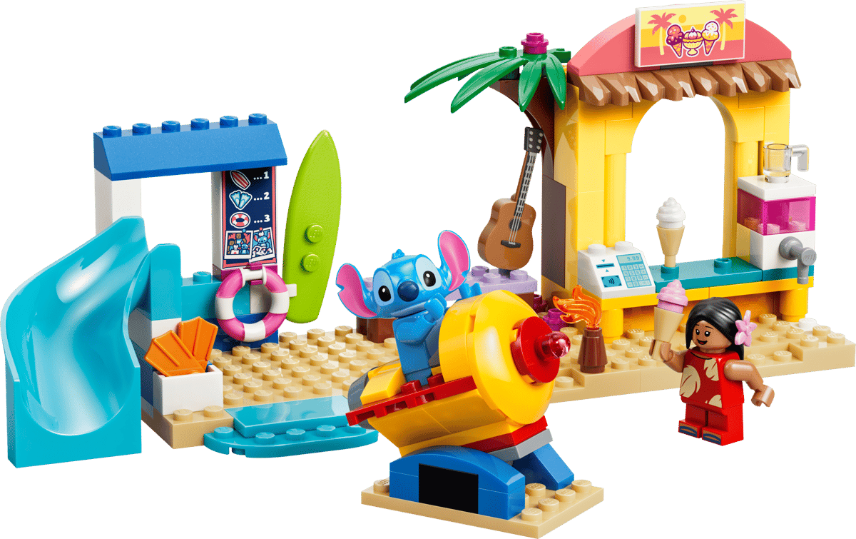 Lego Disney Beach Fun with Lilo & Stitch 43280