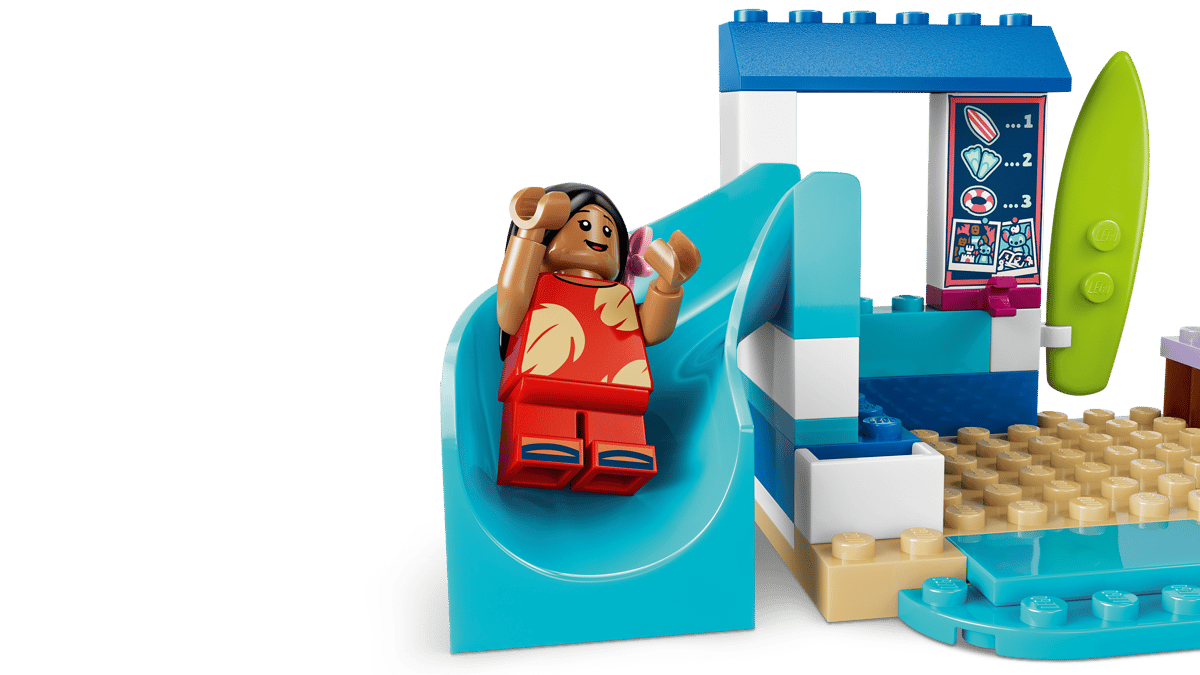 Lego Disney Beach Fun with Lilo & Stitch 43280
