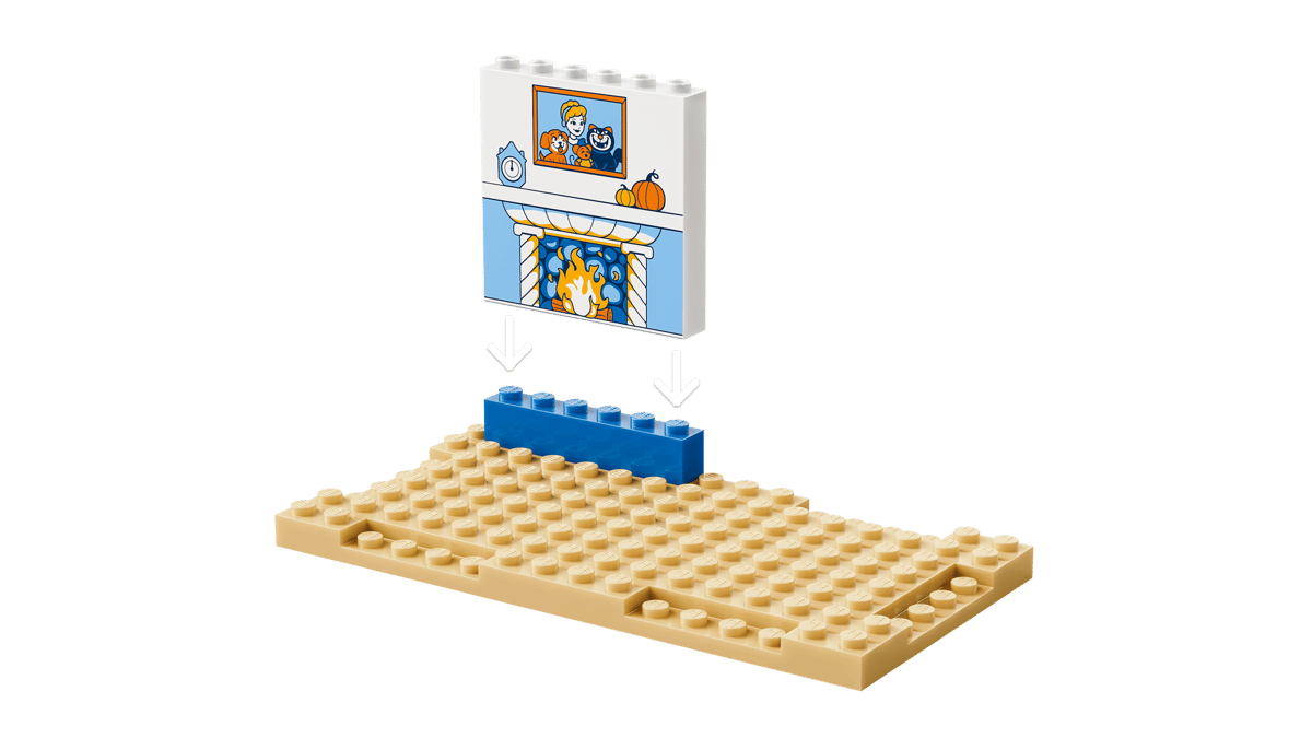 Lego Disney Cinderella Animal Friends Castle 43283