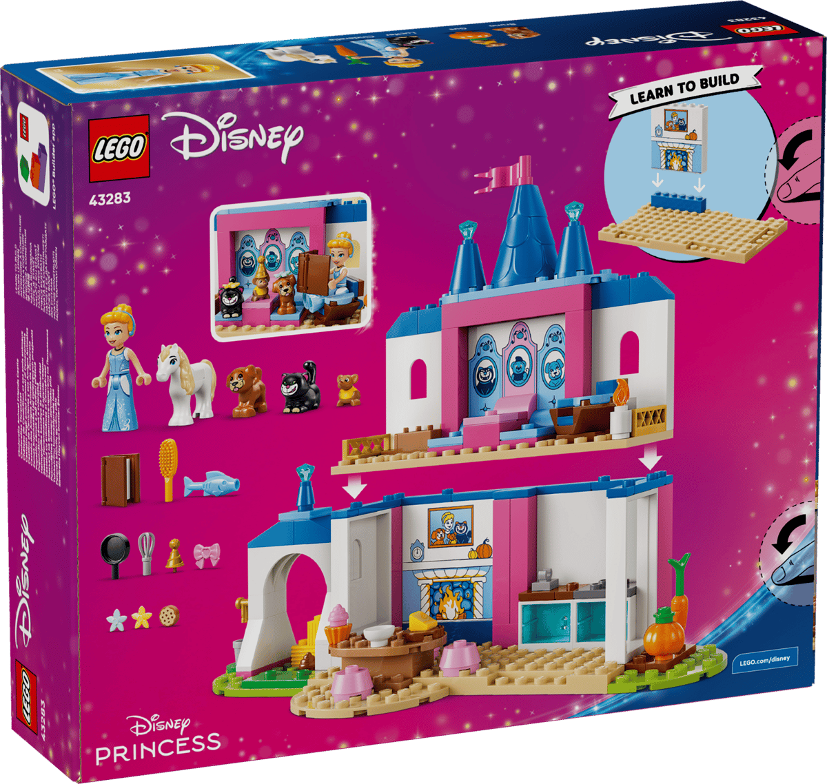 Lego Disney Cinderella Animal Friends Castle 43283