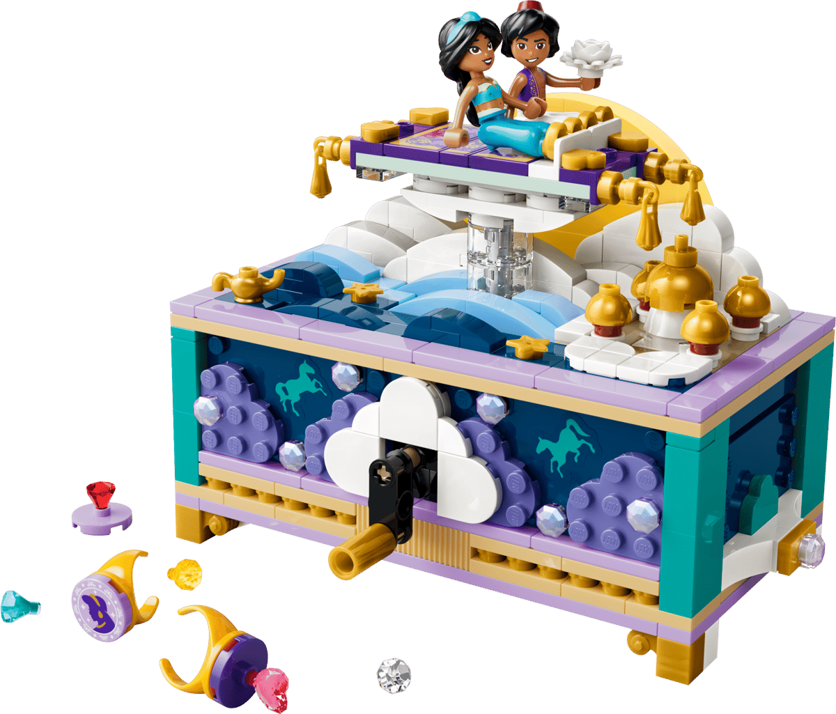 Lego Disney Jasmine's Jewellery Box 43295