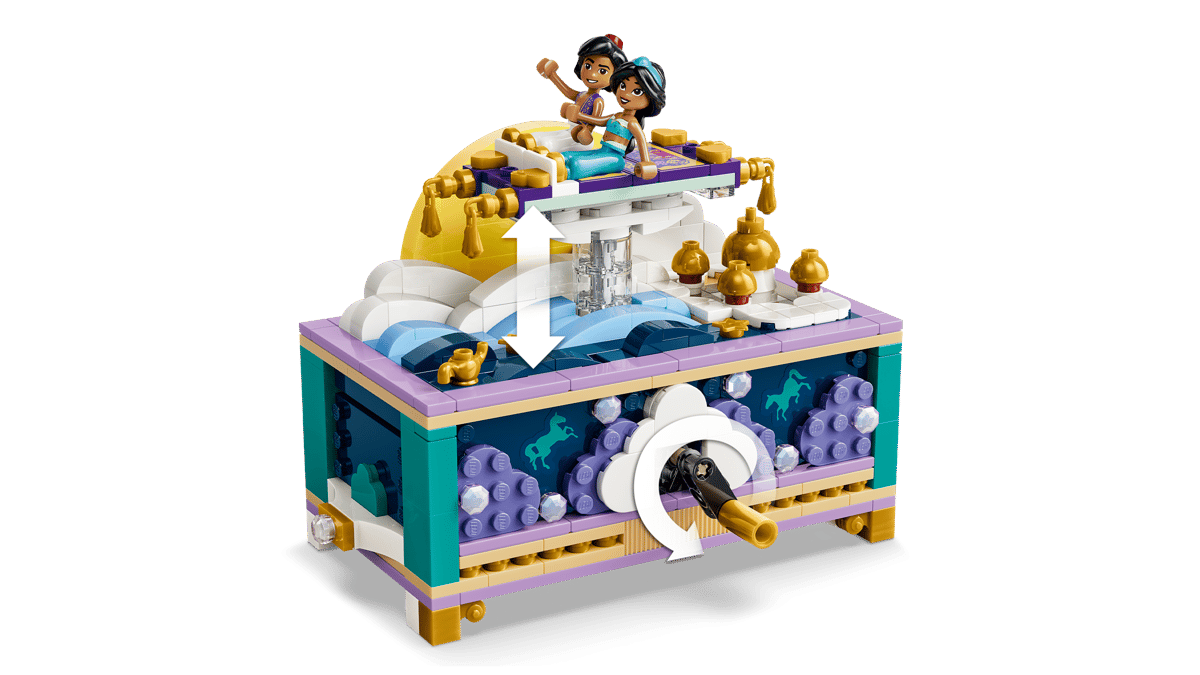 Lego Disney Jasmine's Jewellery Box 43295