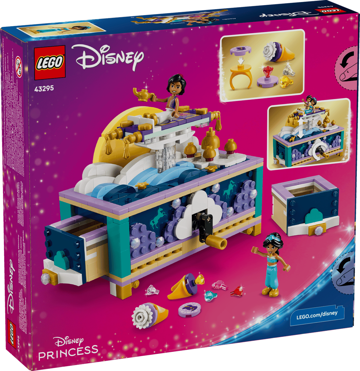 Lego Disney Jasmine's Jewellery Box 43295