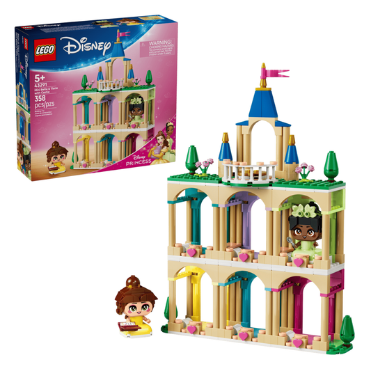 Lego Disney Mini Belle & Tiana with Castle 43291