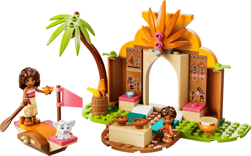 Lego Disney Moana Village House & Boat 43282