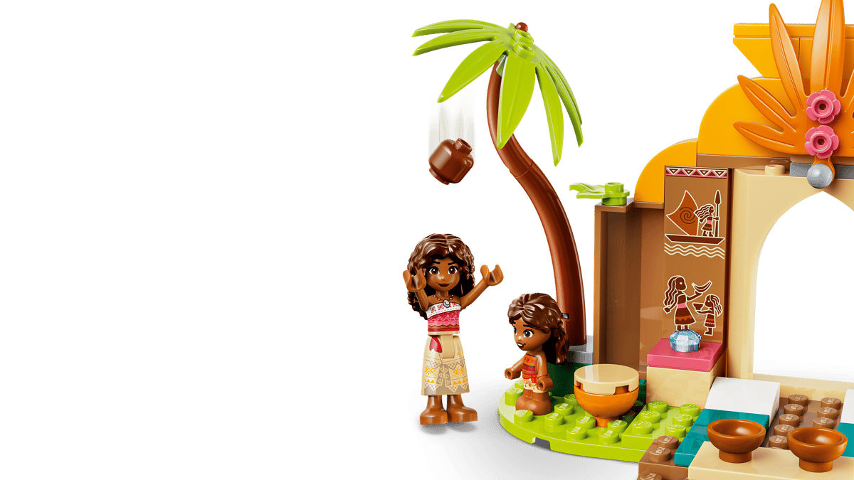 Lego Disney Moana Village House & Boat 43282