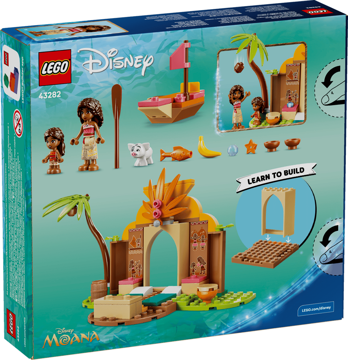 Lego Disney Moana Village House & Boat 43282