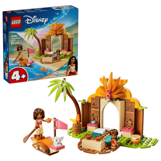 Lego Disney Moana Village House & Boat 43282