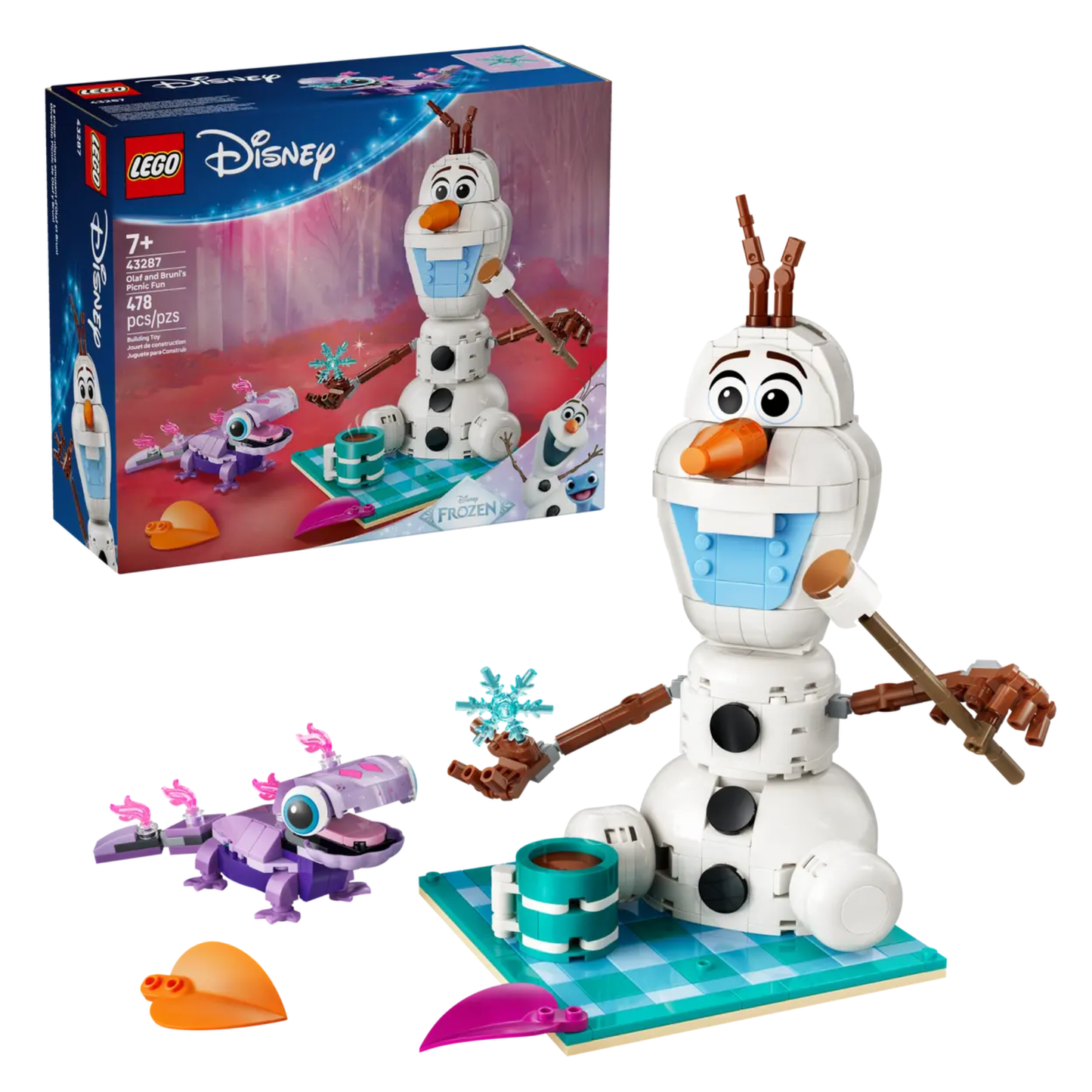 Lego Disney Olaf and Bruni’s Picnic Fun 43287