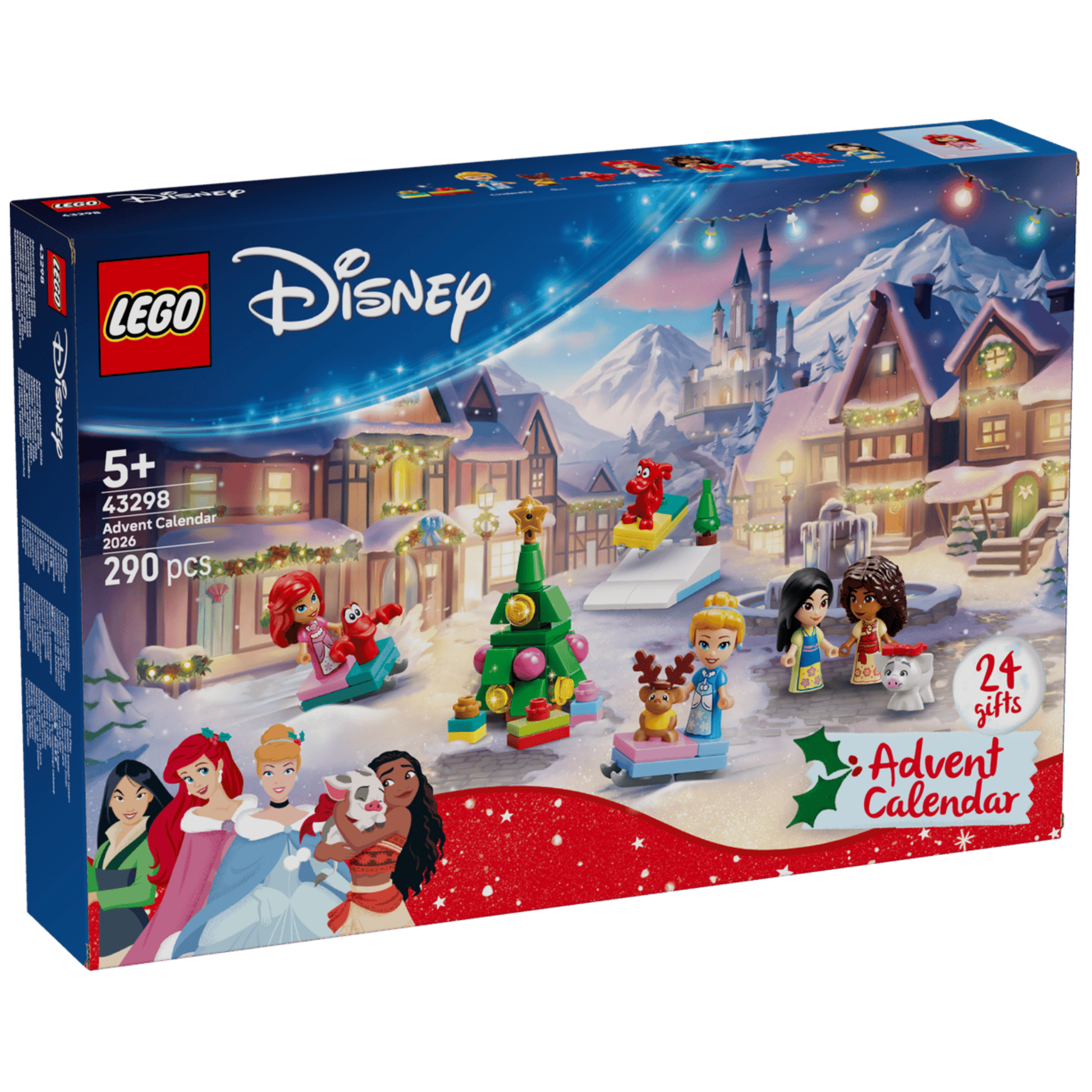 Lego Disney Princess 2026 Advent Calendar 43298