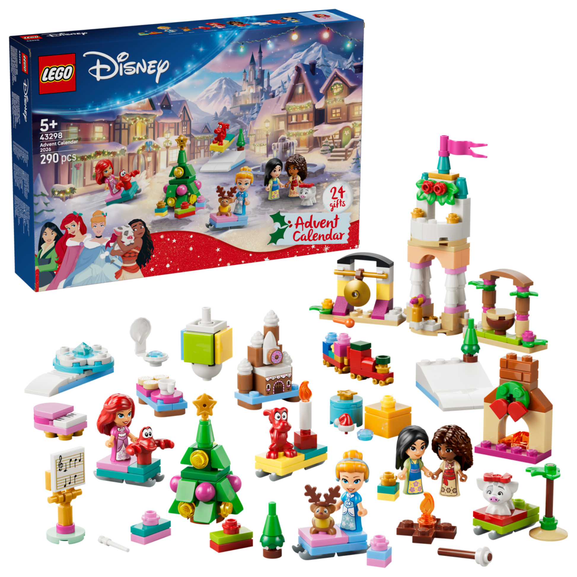 Lego Disney Princess 2026 Advent Calendar 43298