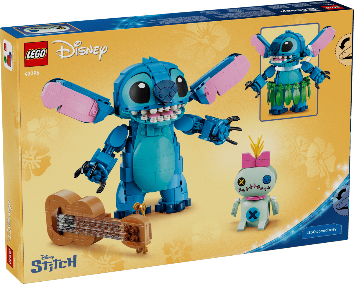 Lego Disney Stitch & Scrump 43296