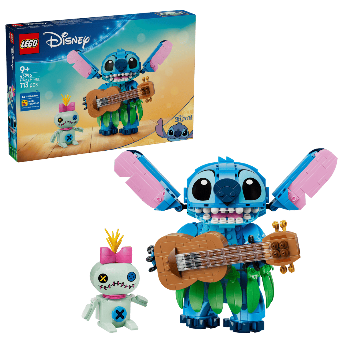 Lego Disney Stitch & Scrump 43296