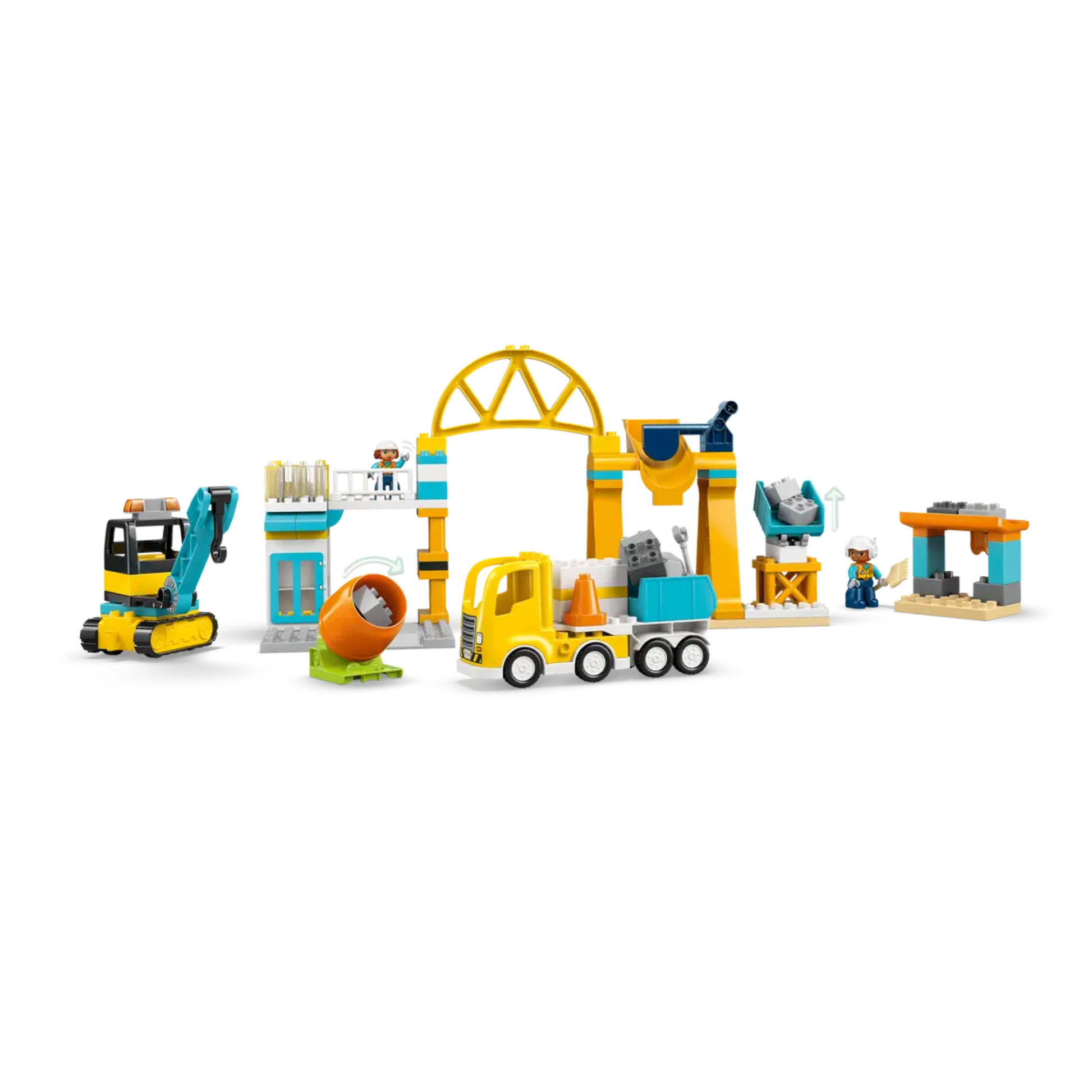 Lego Duplo 3 in 1 Construction Site and Vehicles 10476