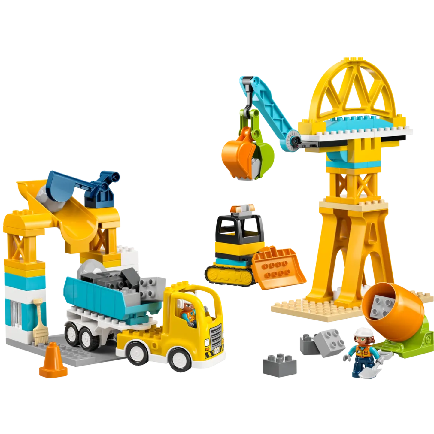 Lego Duplo 3 in 1 Construction Site and Vehicles 10476