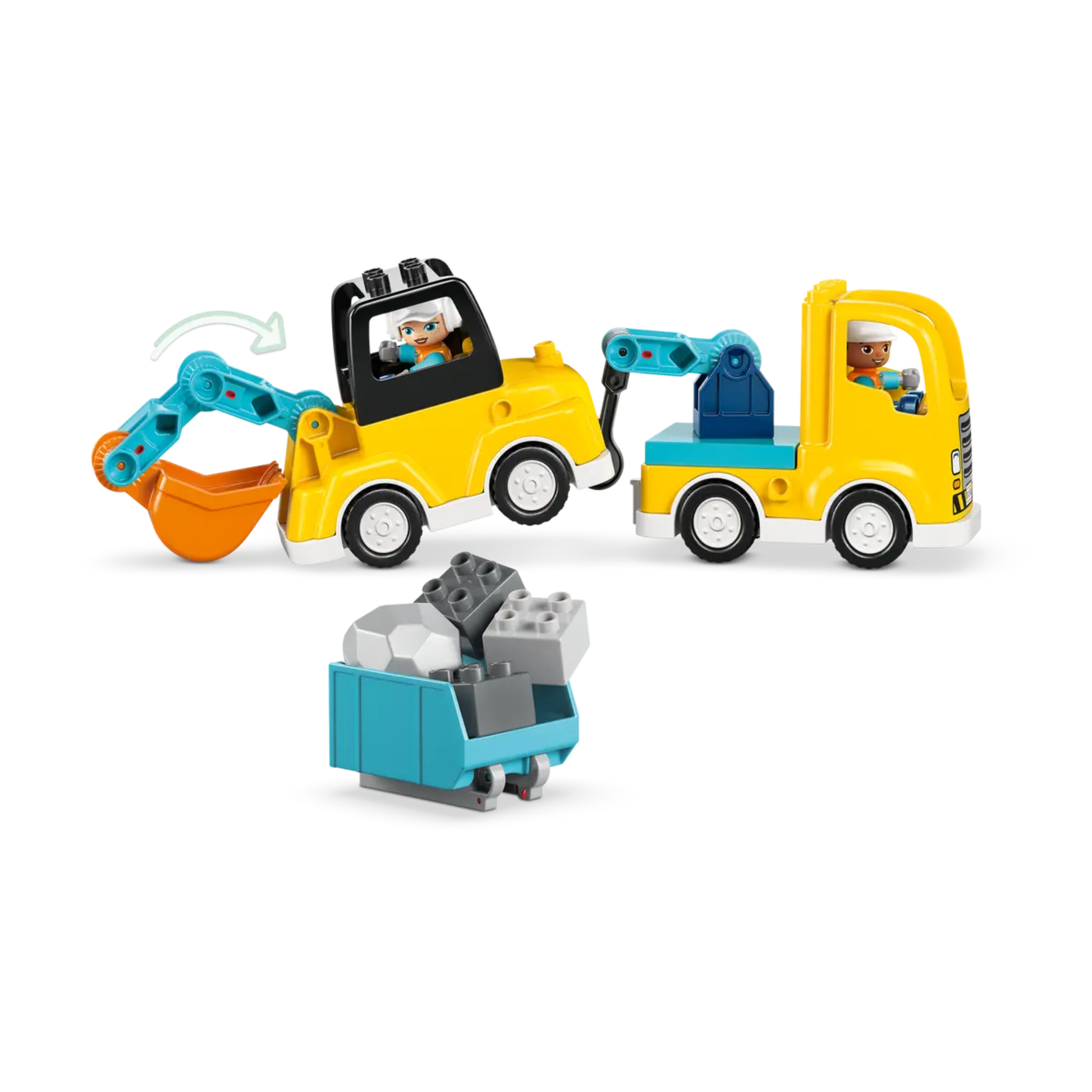 Lego Duplo 3 in 1 Construction Vehicles 10475