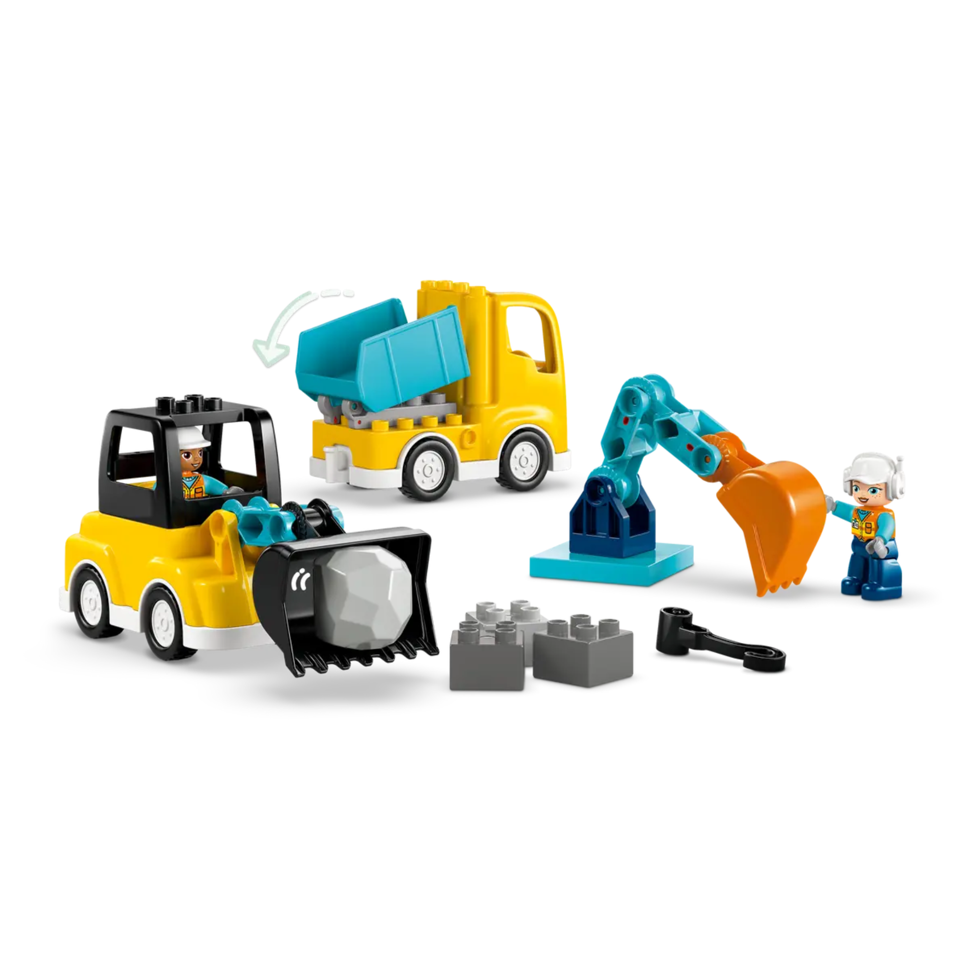 Lego Duplo 3 in 1 Construction Vehicles 10475