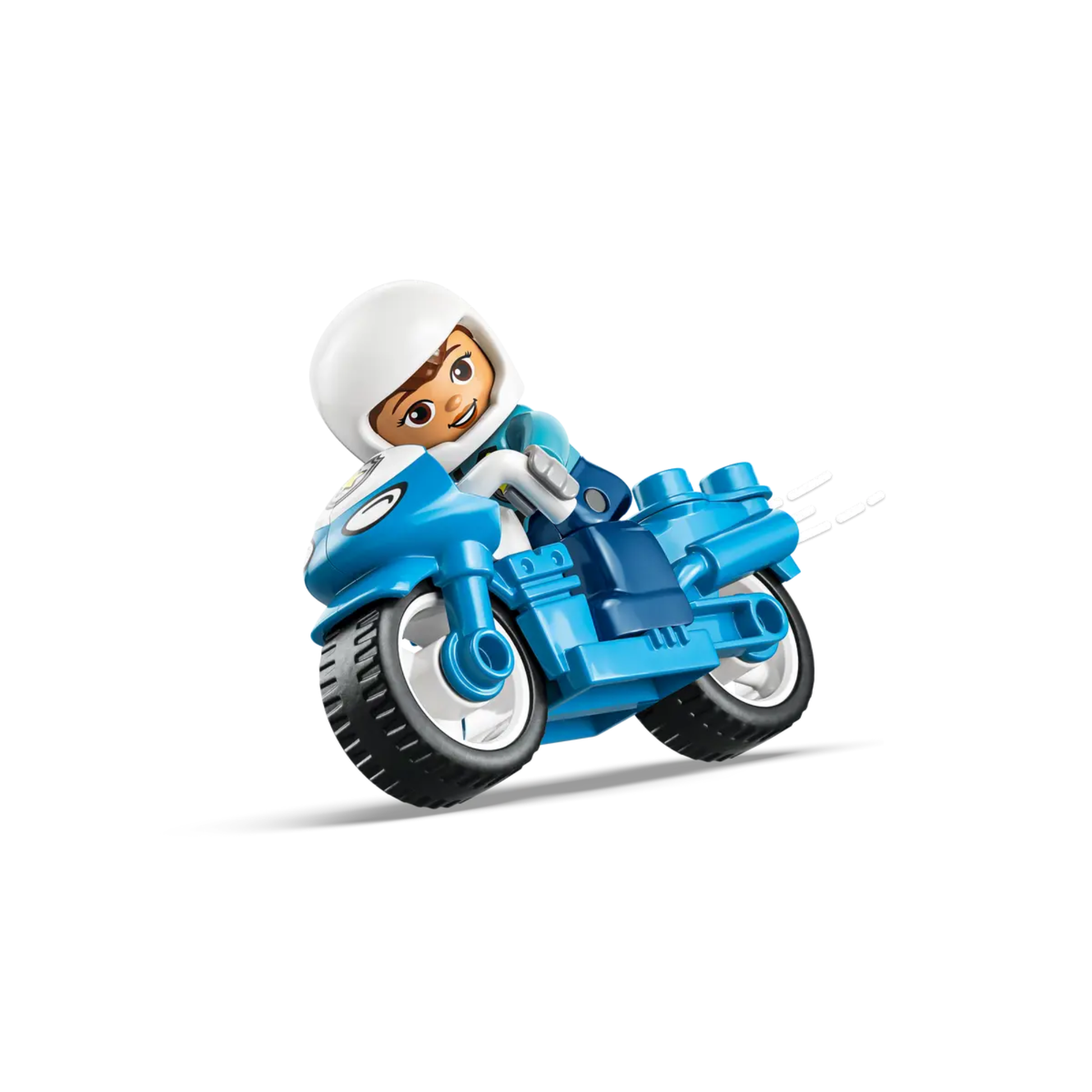 Lego Duplo Blue Police Motorcycle 10471