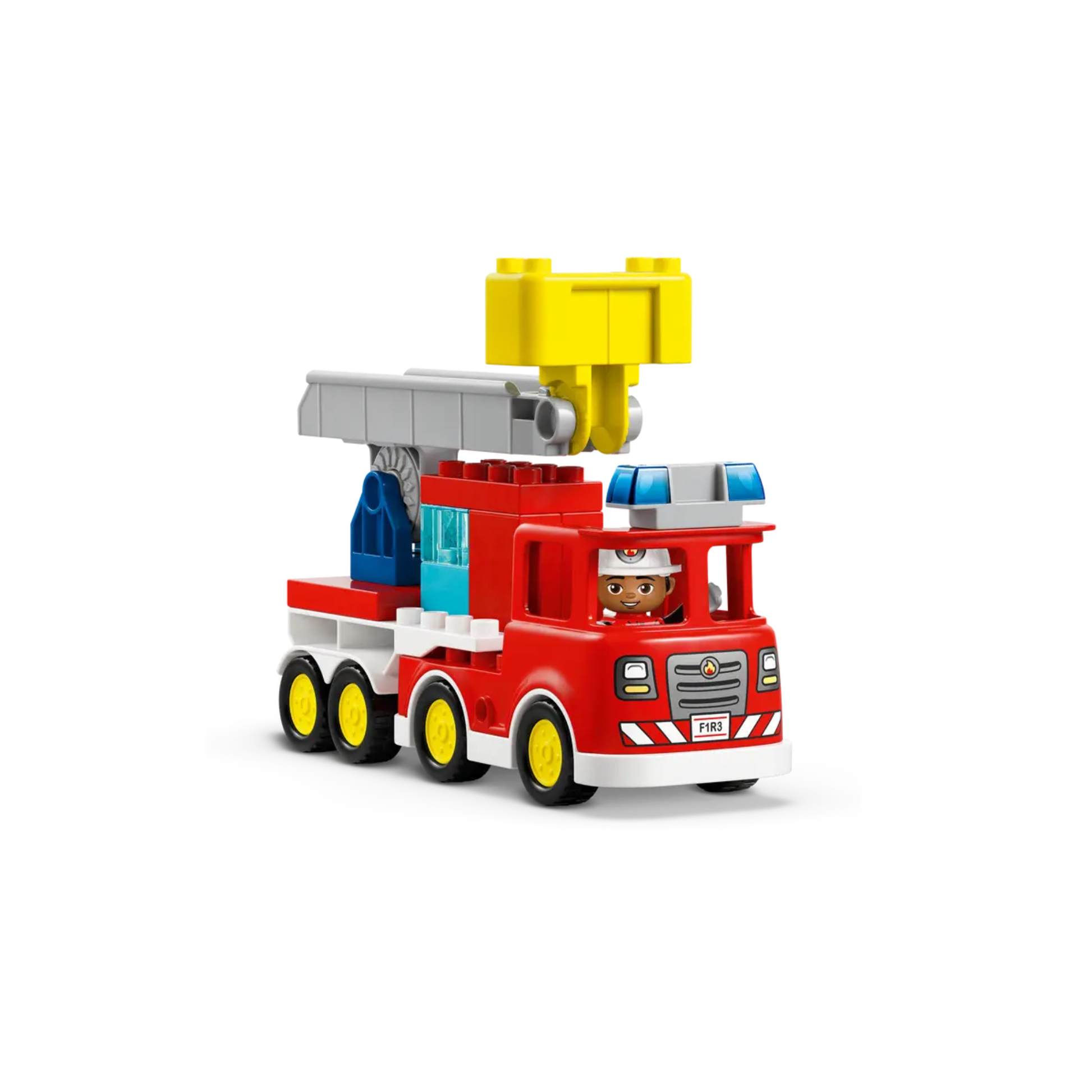 Lego Duplo Fire Truck with Hose and Firefighter 10473