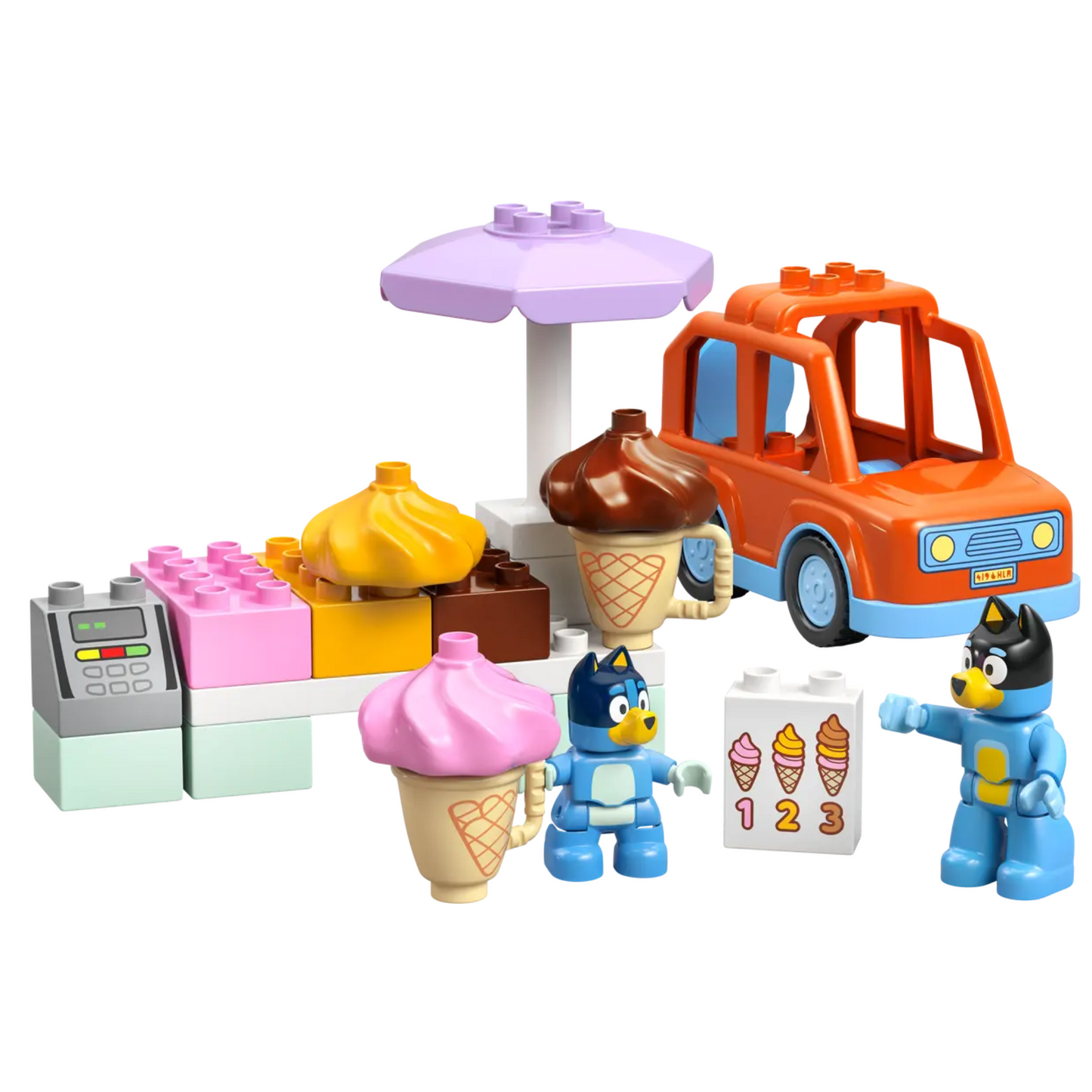 Lego Duplo Ice Cream Trip With Bluey 10458