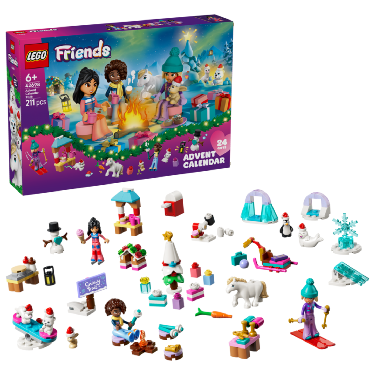 Lego Friends 2026 Advent Calendar 42698