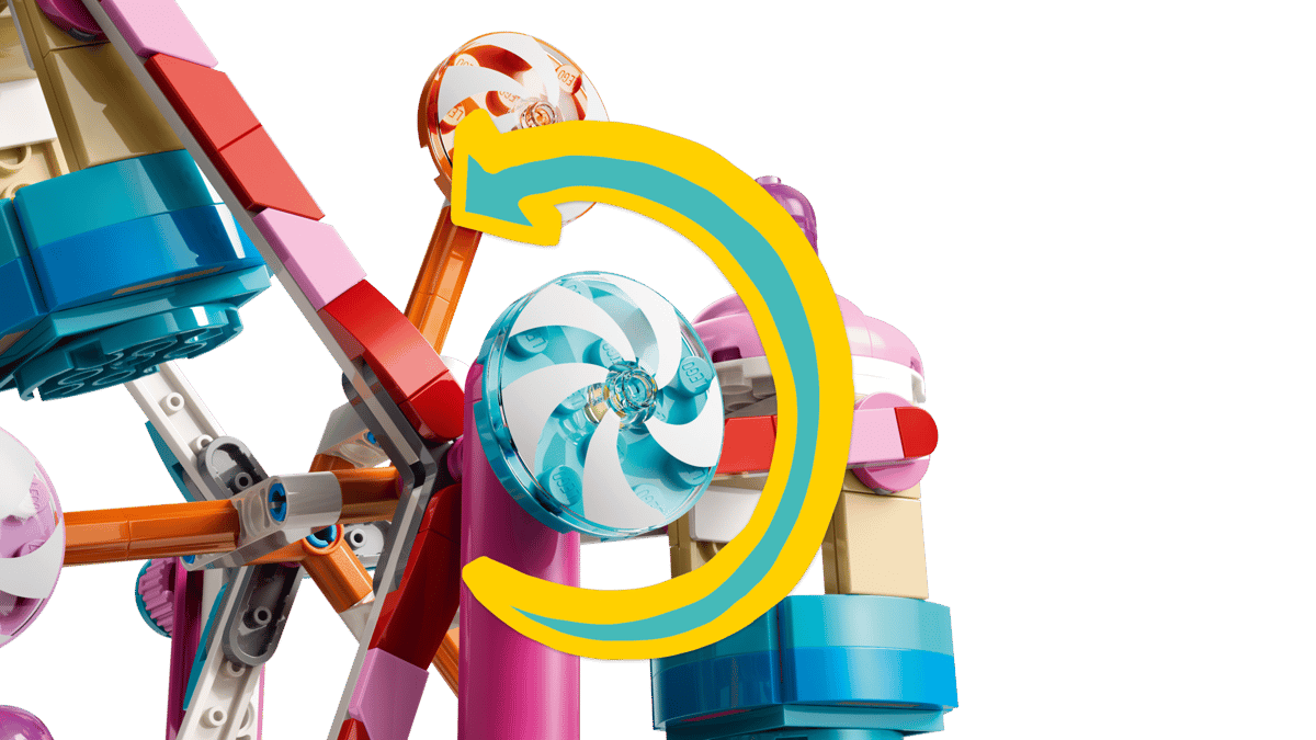 Lego Friends Candy & Cupcake Ferris Wheel 42700
