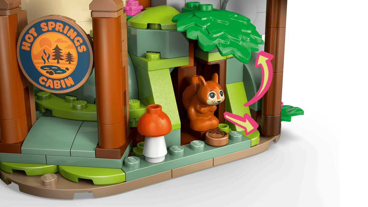 Lego Friends Cozy Fall Forest Cabin 42705