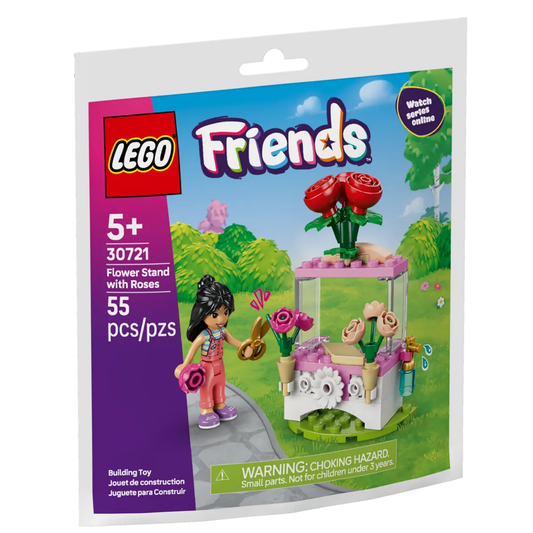 Lego Friends Flower Stand with Roses 30721