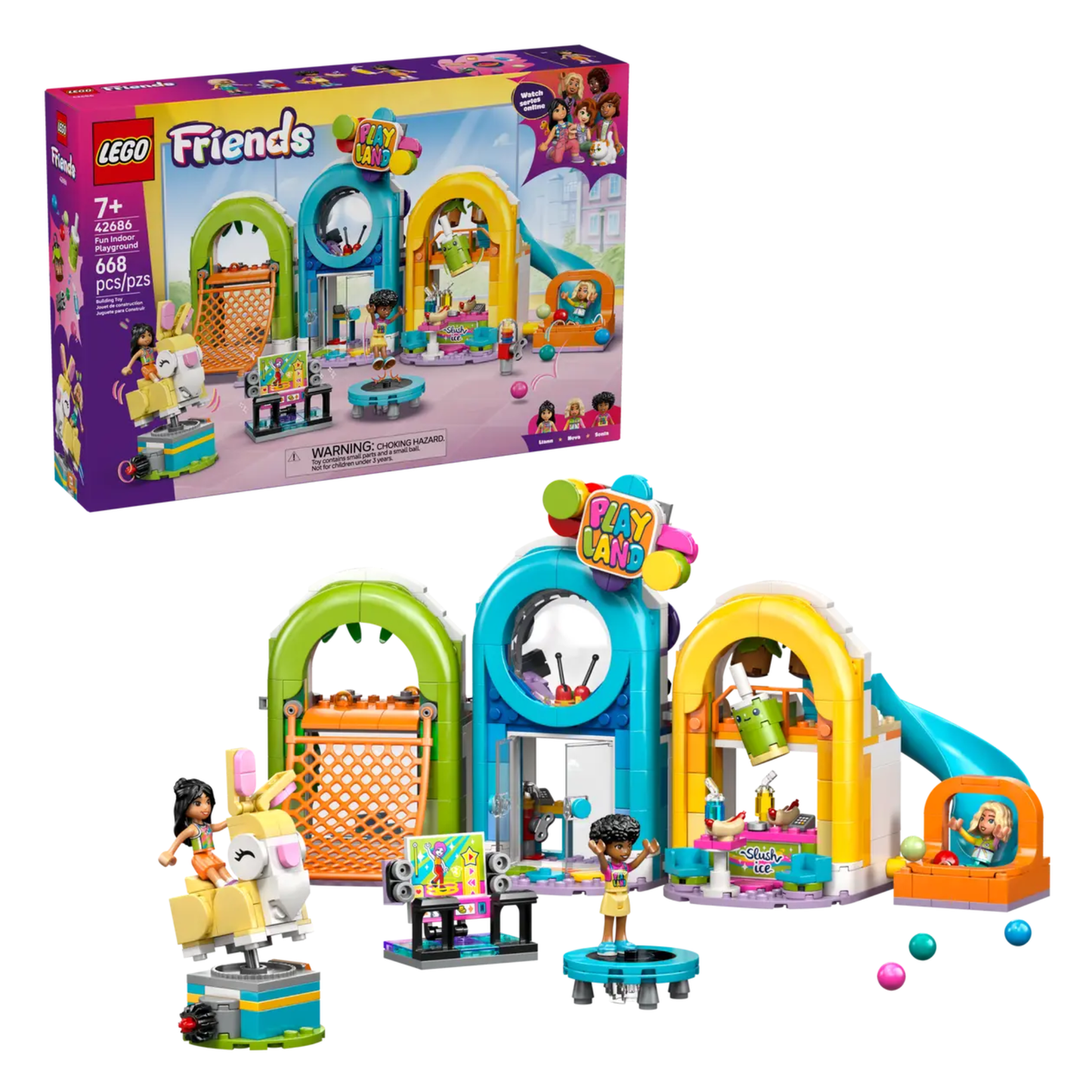 Lego Friends Fun Indoor Playground 42686