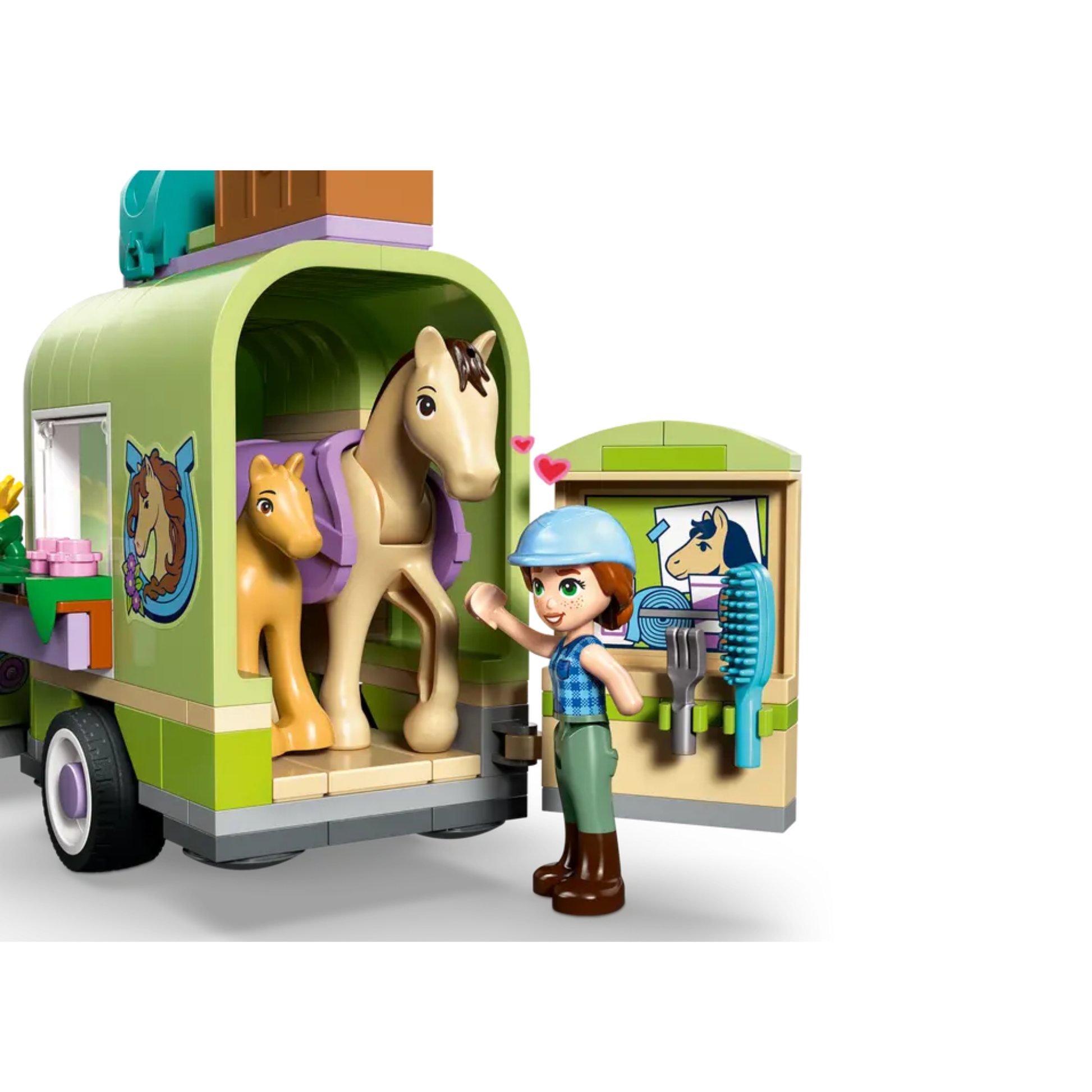 Lego Friends Horse & Baby Foal Trailer 42695