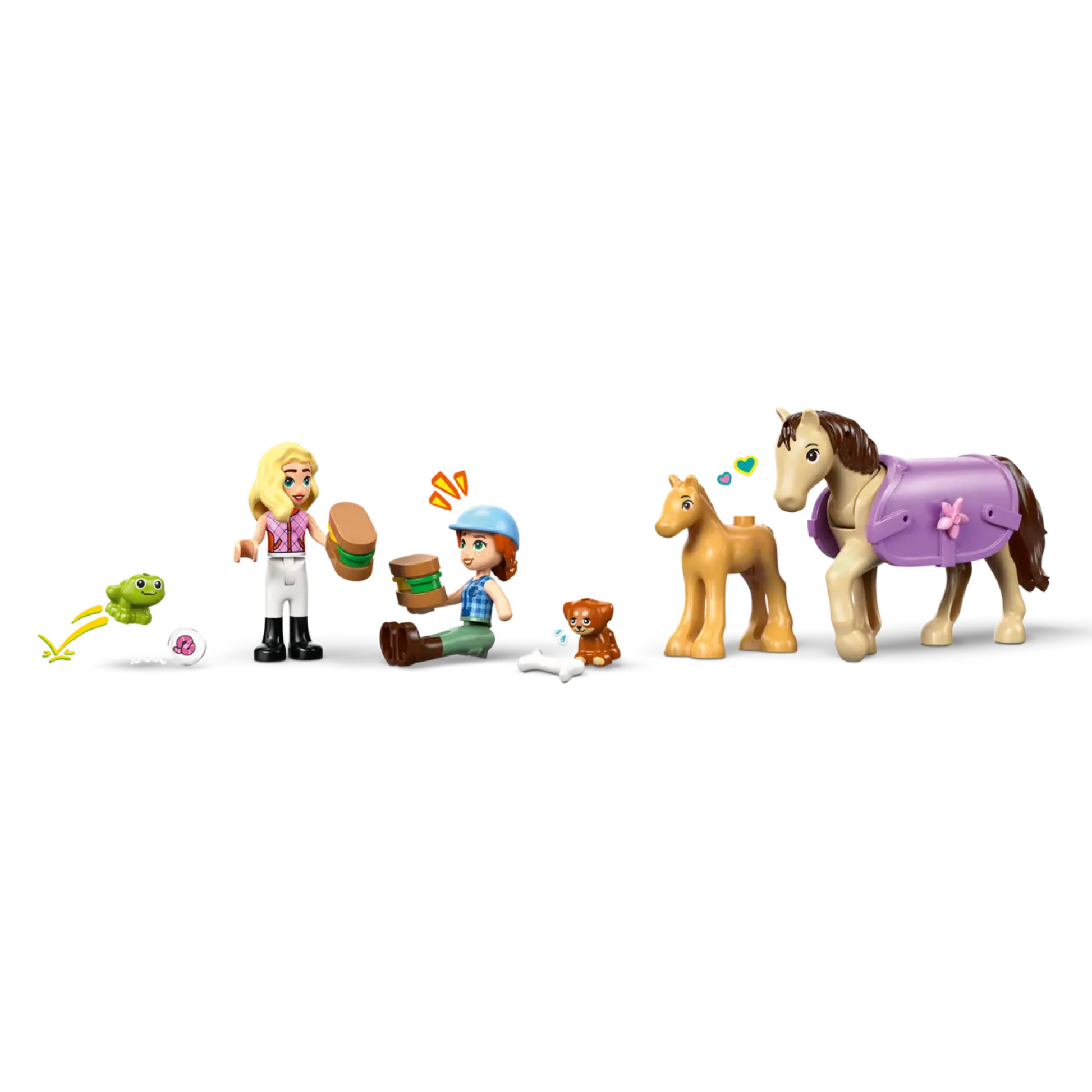 Lego Friends Horse & Baby Foal Trailer 42695